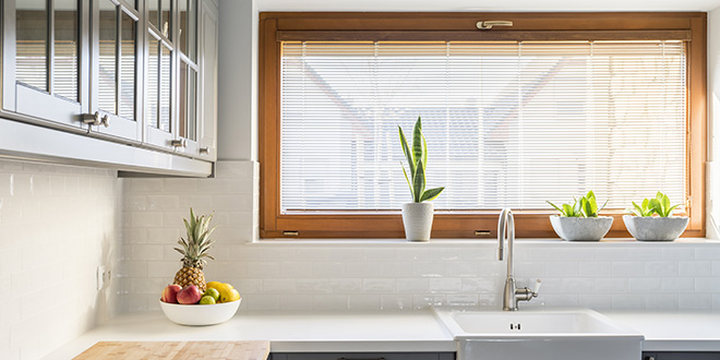 kitchen window treatments