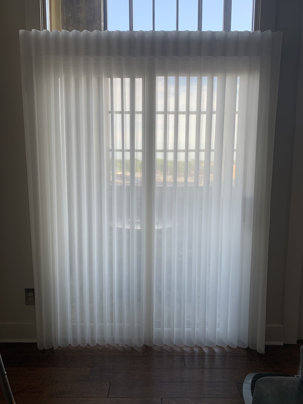 Sheer Vertical Blind A+ Blinds Indianapolis Blinds