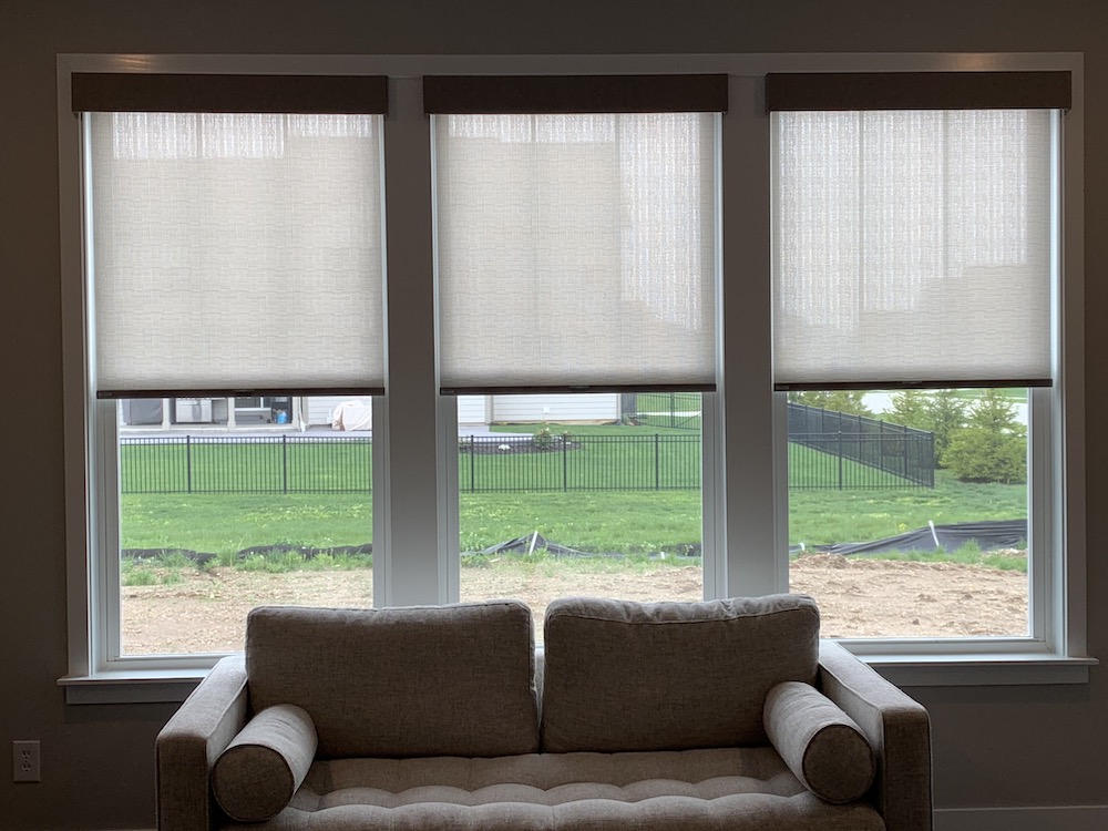 Cordless Solar Shades A+ Blinds Indianapolis Blinds