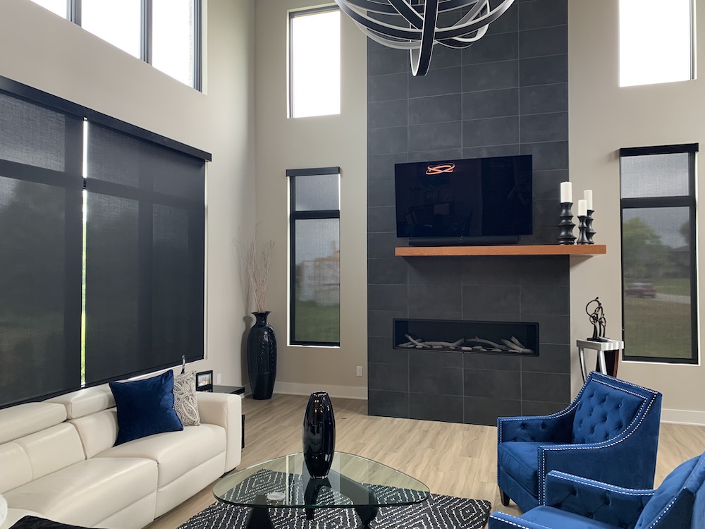 Cordless Roller Shades Indianapolis A+ Blinds Indianapolis Blinds